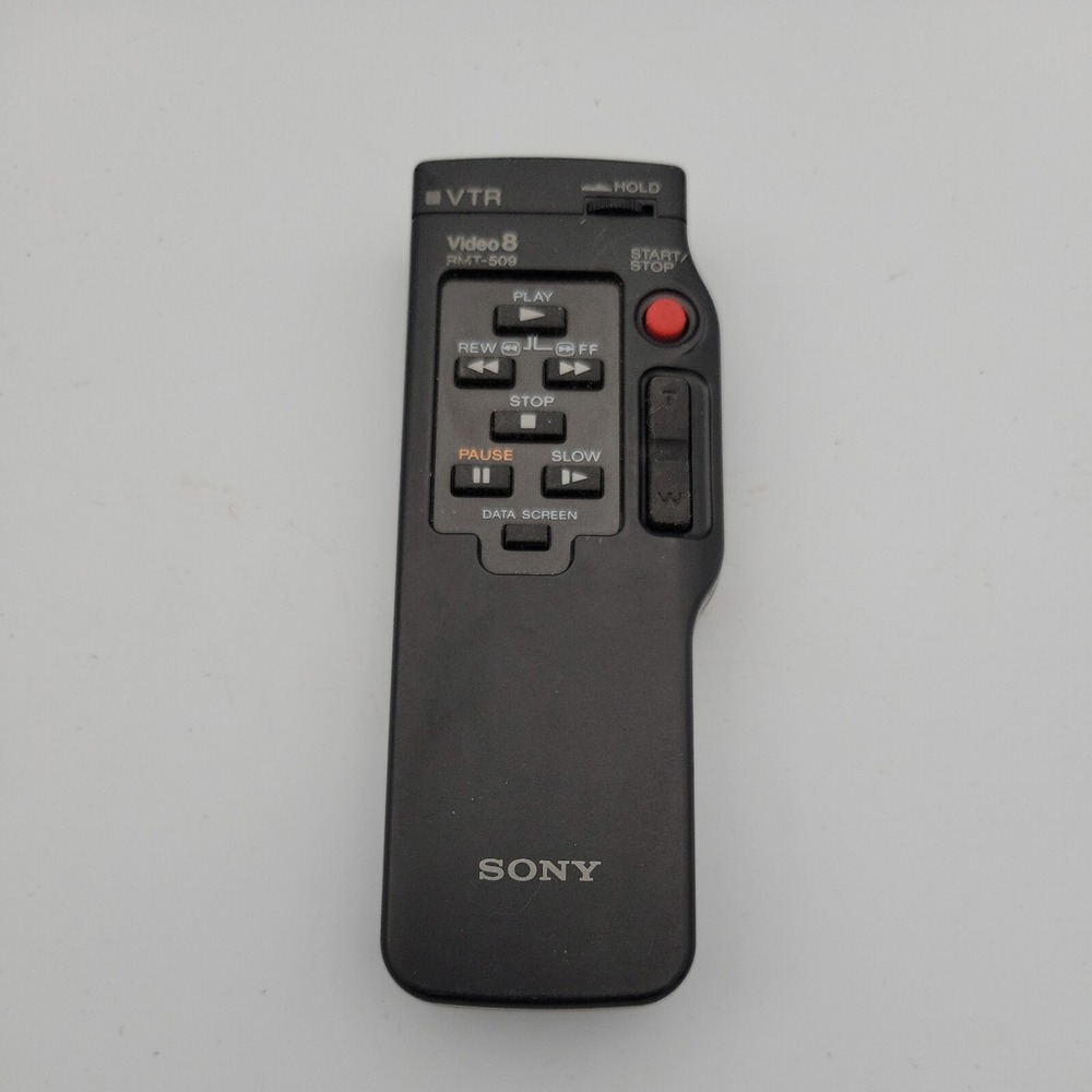 Sony RMT-509 Camcorder Video 8 Remote Control Black Japan